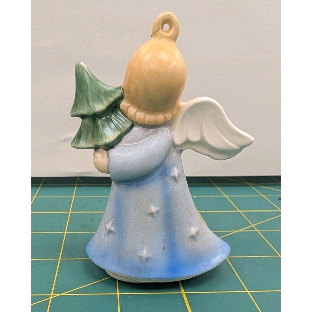 Goebel Angel Holding a Tree Annual Ornament 1979 Second Edition Glass - Picture 8 of 10